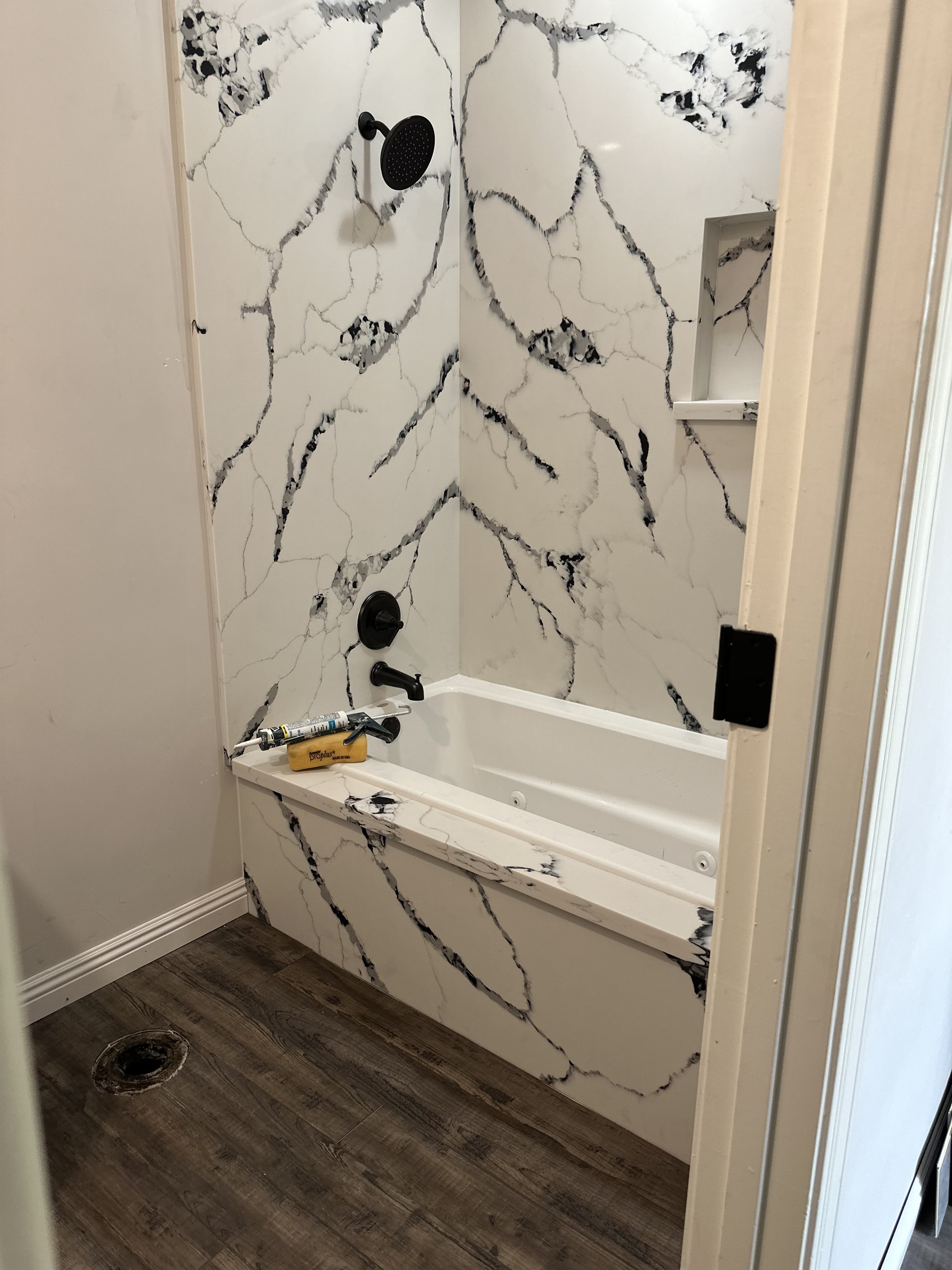 Primary bathroom after renovation