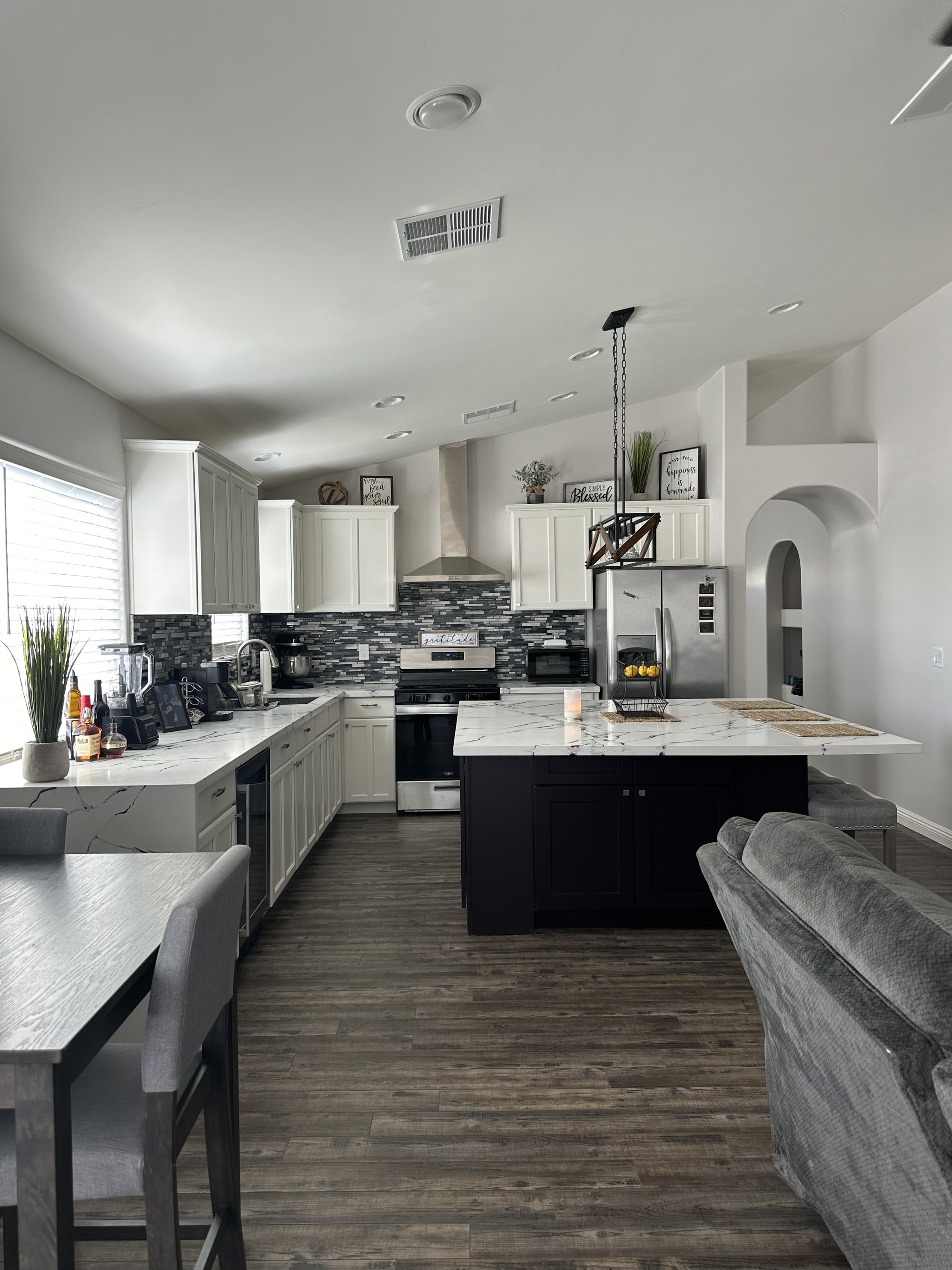 Kitchen after renovation