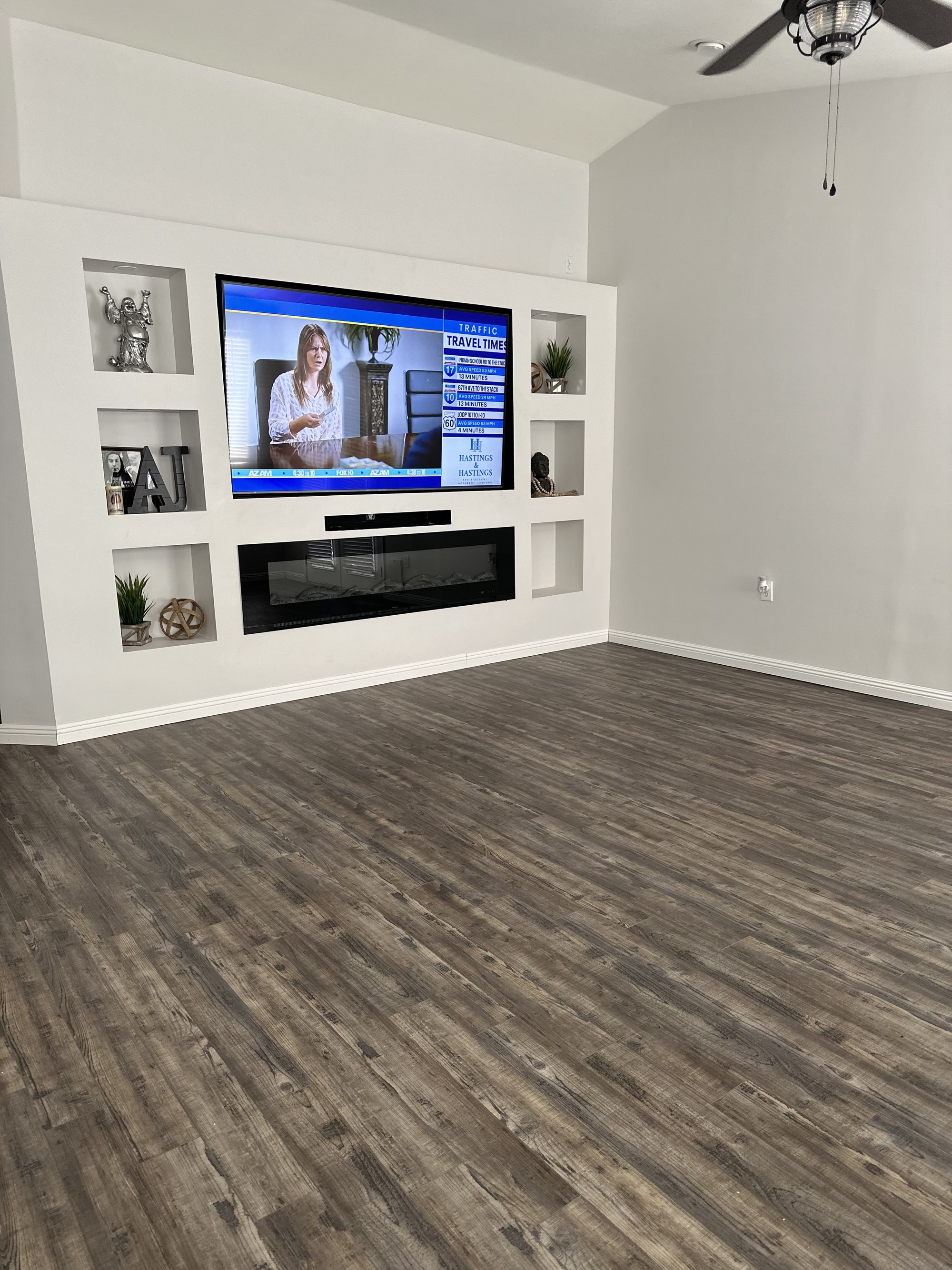Living room after renovation
